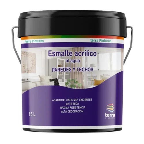 Esmalte acrílico al agua